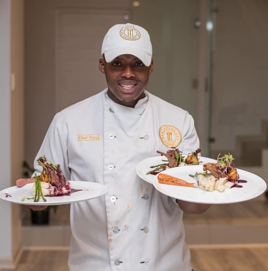 Chef Thulani Tshabalala, executive chef and founder of Lapeng Gourmet Caterers